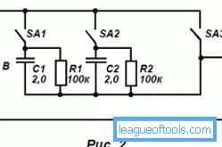 Схема термостата који ради на кондензаторима